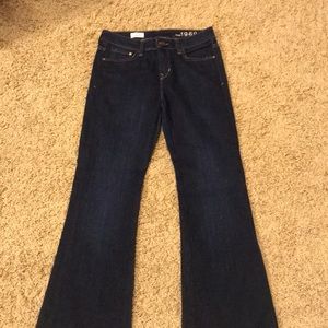 Dark wash Gap jean